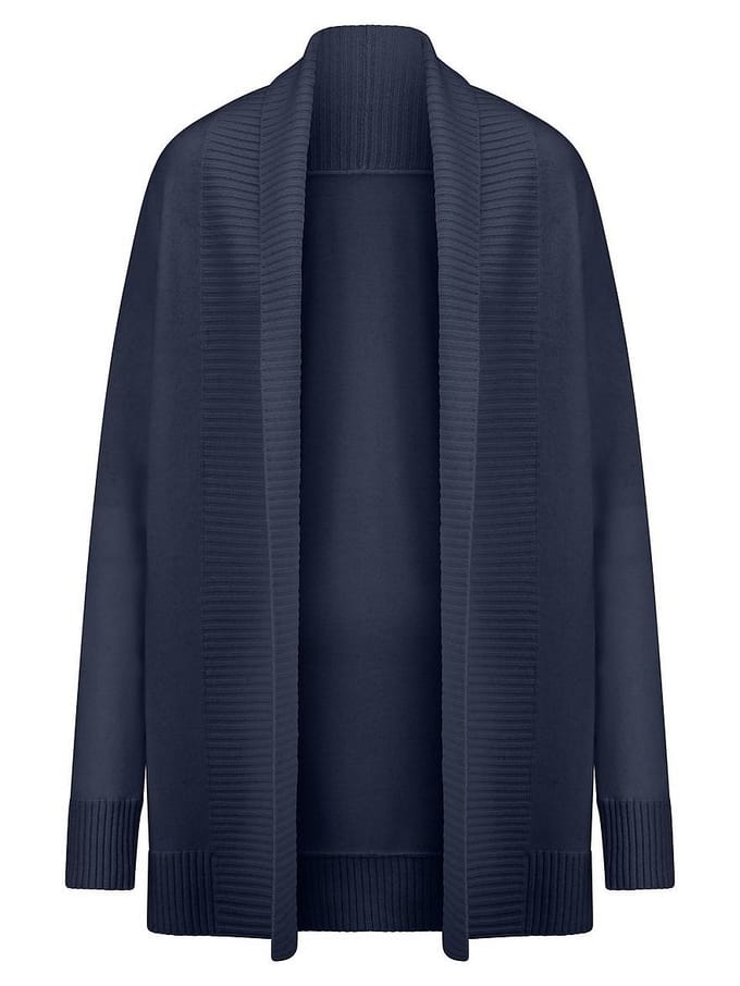 Lang vest Van Peter Hahn blauw