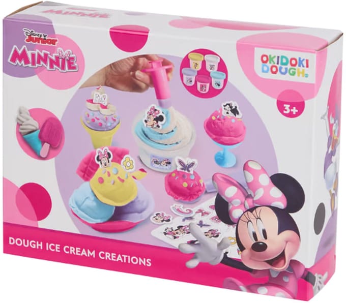 19-delige Minnie Mouse Klei Set - Perfecte Creatieve Set voor Kinderen - Leuke Knutselactiviteit
