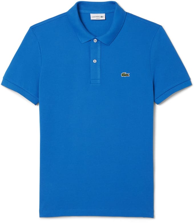Lacoste Slim Fit polo - kobaltblauw