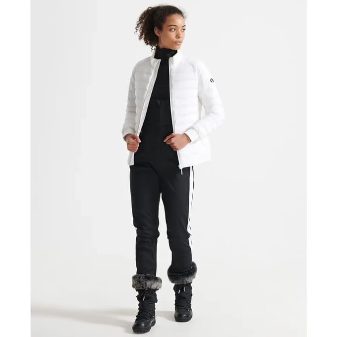 Windjack Superdry Veste Motion Hybrid Slim Blanc