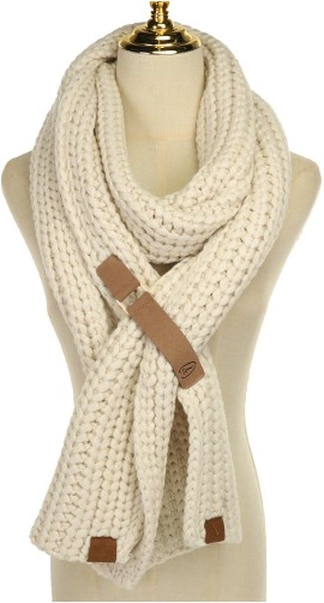 Sjaal Alesund - Cream-Beige