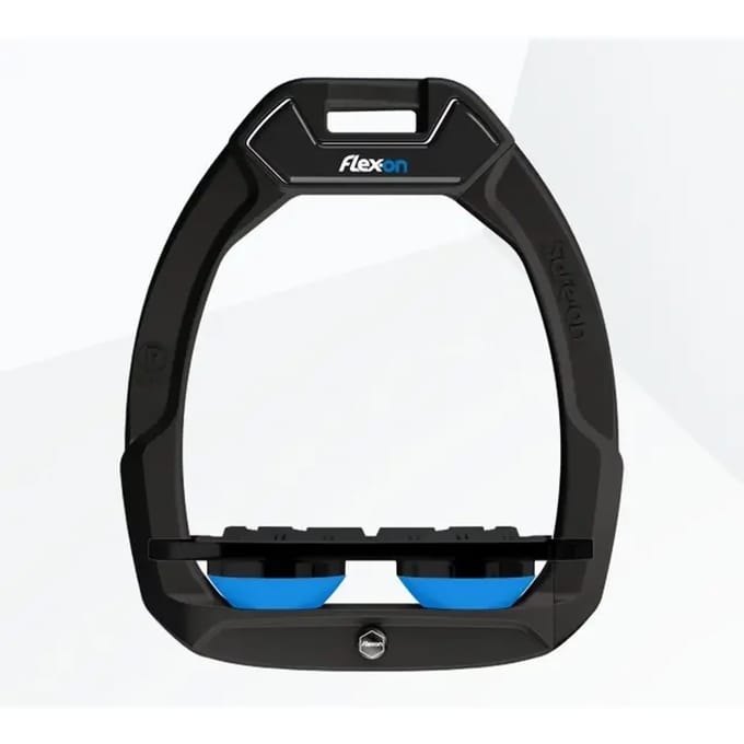 Veiligheidseitjes Plat Grip Zwart/Zwart/Blauw Flex-On Safe-On