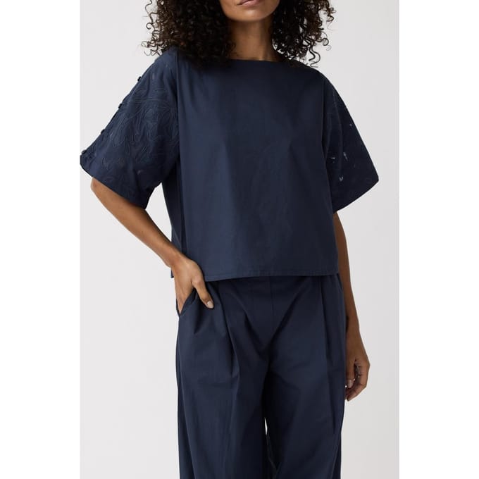 Alchemist Top Lotus Navy Taglia: 36 | Pantaloni Outlet | Donna | Blu