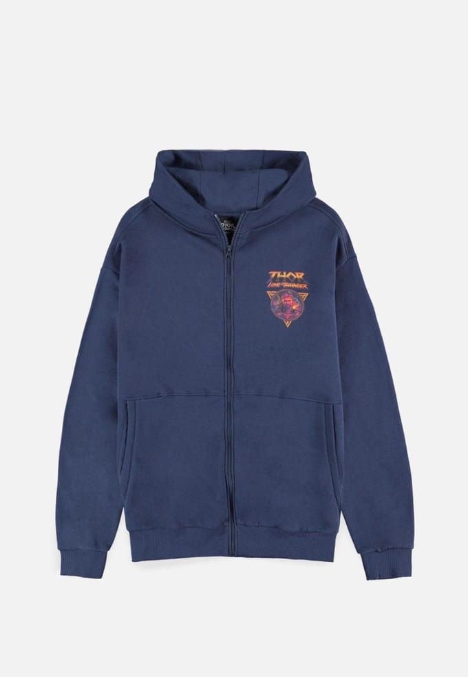 Marvel Thor Vest met capuchon -S- Love and Thunder Blauw