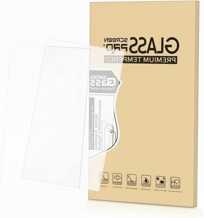 Switch OLED Screen Protector - Tempered Glass, Transparant HD, Anti-Fingerprint, Bubble Free (2 PCS) voor optimale bescherming