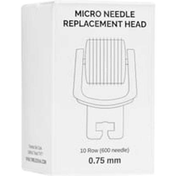 Timeless Skin Care - Derma Roller Micro Needle Replacement Head 600 Needle 0.75mm