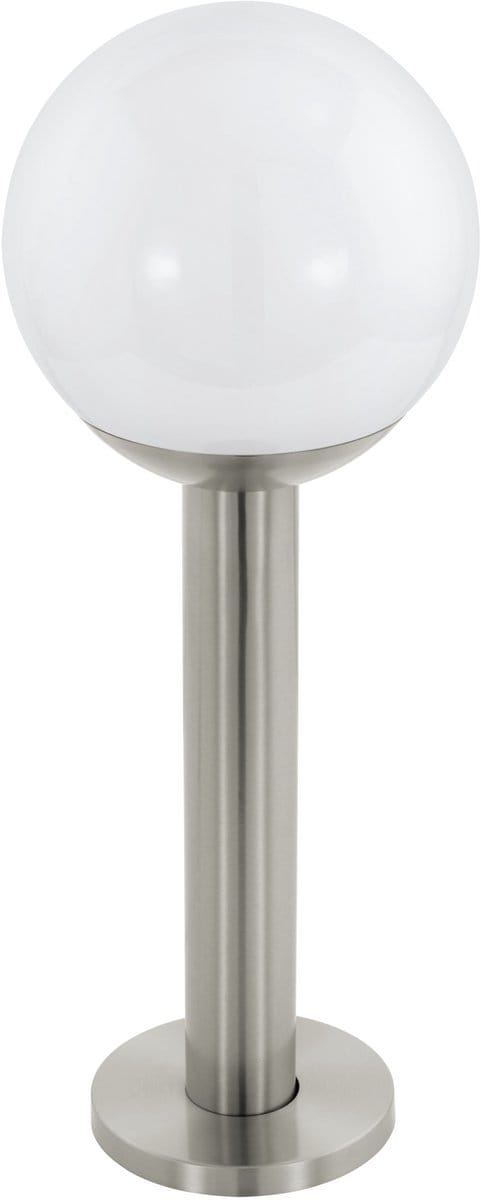 EGLO NISIA-Z garden lamp low stainless steel/white