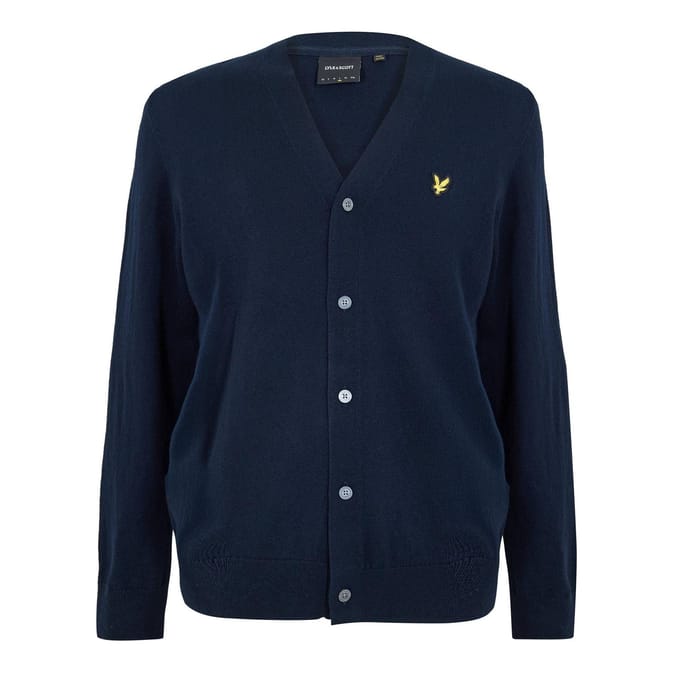 Lyle & Scott Heren Vest met V-hals (Donkere marine)