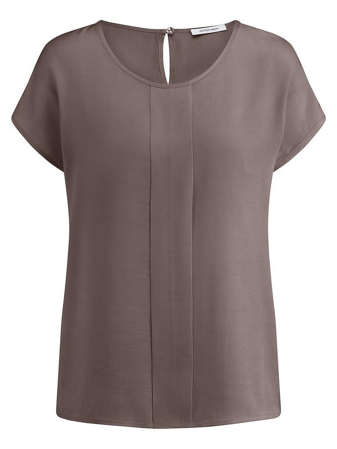 Blouse Van Peter Hahn beige
