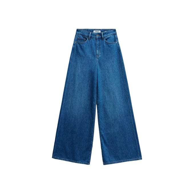 Dames Wide Leg Jeans Salsa Jeans Super