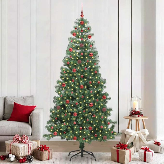 vidaXL - Kerstboom - Groen - 240 - cm - PVC