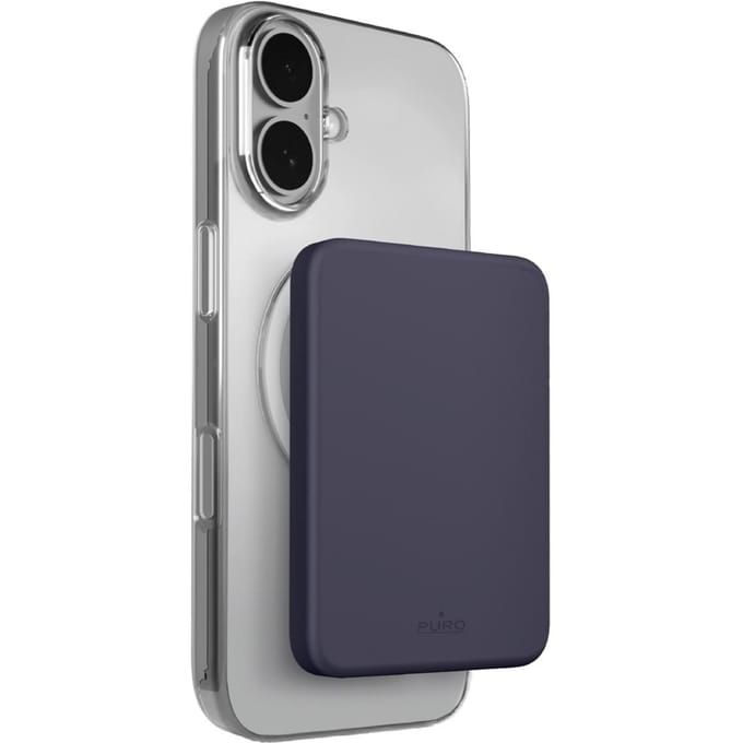 Puro 4200mAh ultra-thin compatible with MagSafe USB-C - gray - 4200 mAh