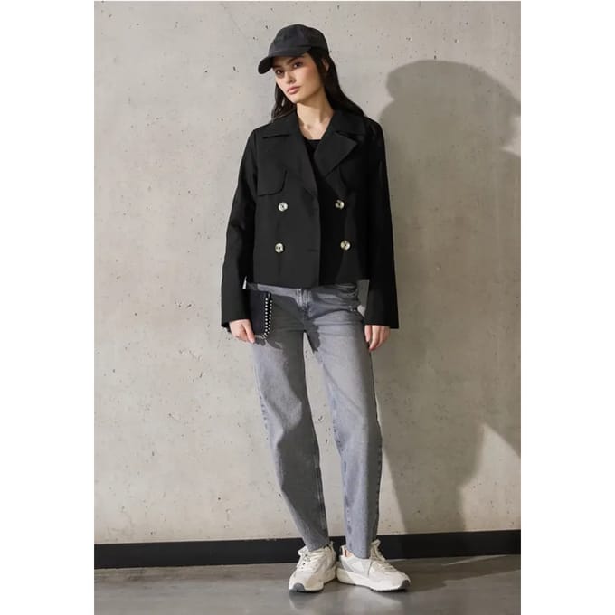 Korte trenchcoat