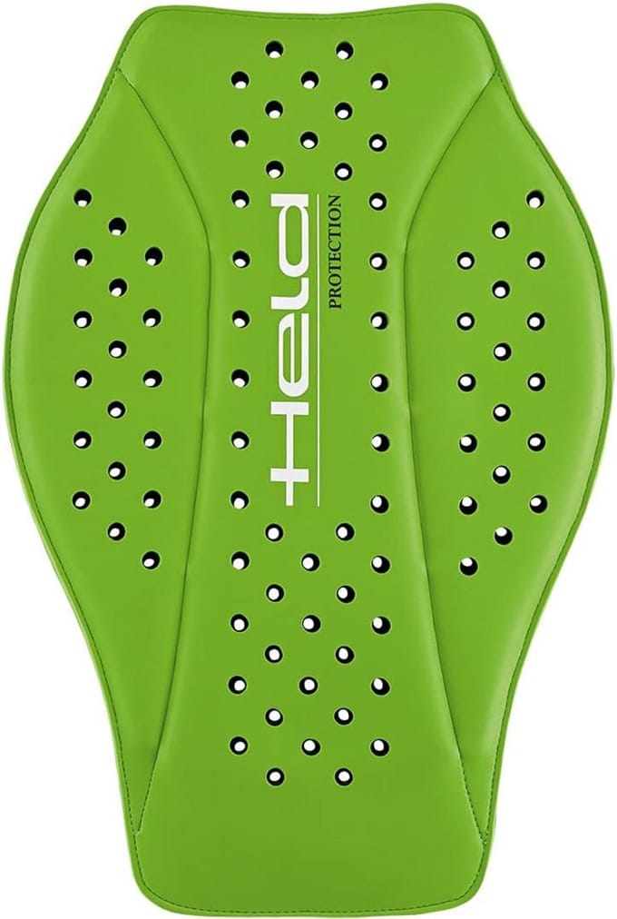 Rugprotector Motorfiets Zwart/Groen Maat M - Hoogwaardige Bescherming