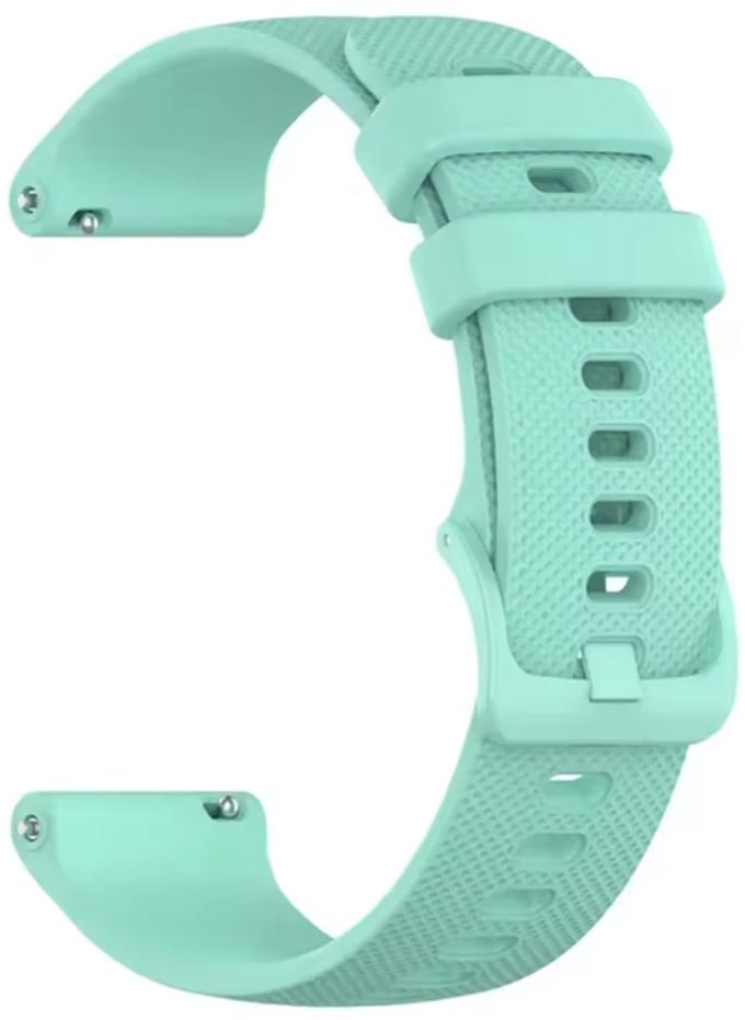 New Age Devi - Siliconen bandje - mintgroen - Geschikt voor Garmin Vivoactive 3Venu 2Venu SQForerunner 55245