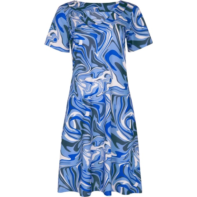 Jurk Lisca Zomerjurk met slipe mouwen Palma