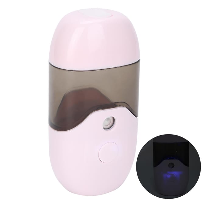 50ml Draagbare Nevelspuit Hydraterend Hydraterend Draagbaar USB Oplaadbare Nevelspuit gray