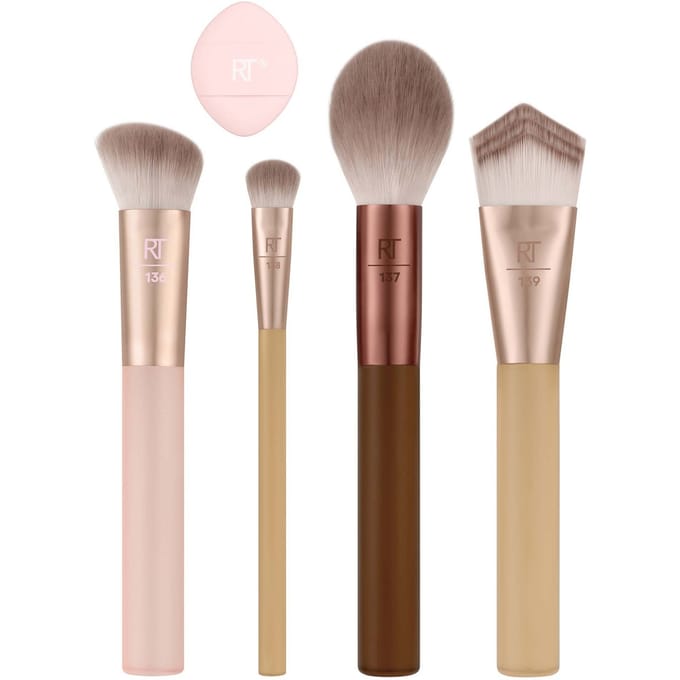 Real Techniques Brush Sets New Nudes 2.0 Blurred Base Set Kwastensets Dames