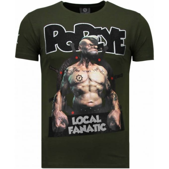 Local Fanatic The sailor man rhinestone t-shirt