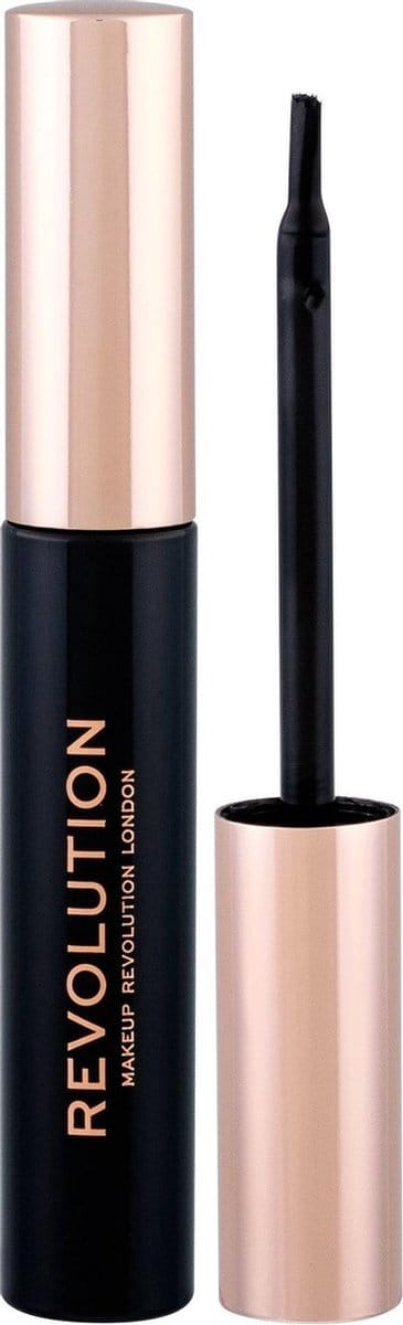 Makeup Revolution - Glistening eyebrow (Brow Tint Pomade) 6 ml Taupe -