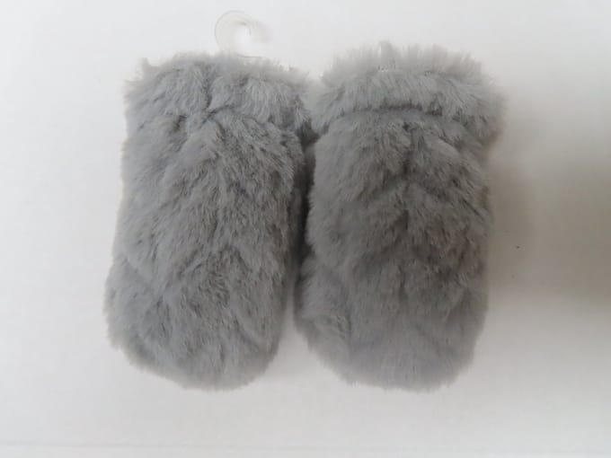 Noukie's - Wanten - Groloudoux Moufles - grijst - T1  9/ 12 maand