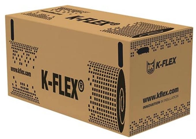 Zelfklevende rubberen isolatieplaat 25 mm - 4 m²