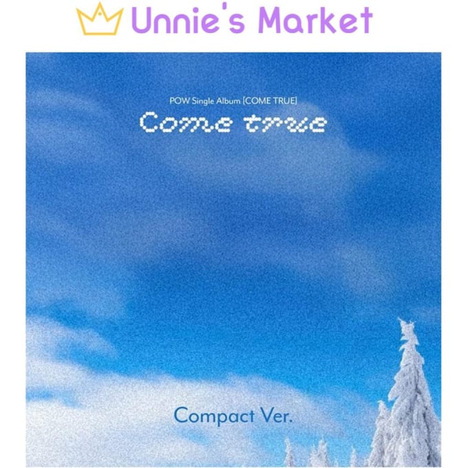 POW [KOM WAAR] Compacte Versie. / Single Album + Gratis Cadeau [No poster] Random ver. 1EA blue