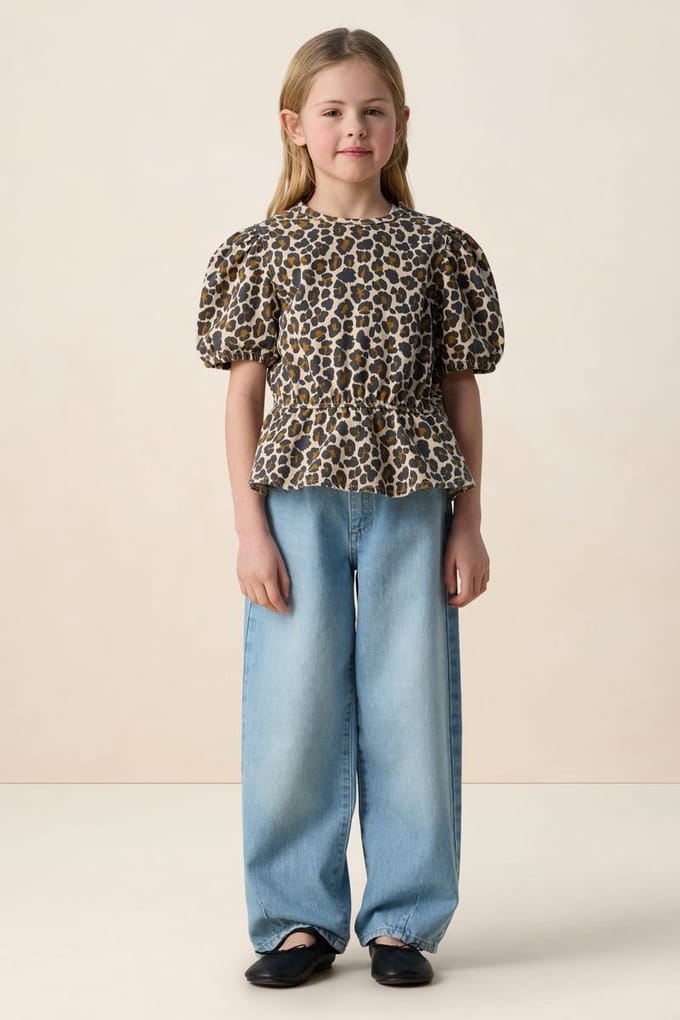 Sissy-Boy - Lichtblauwe high waist barrel jeans