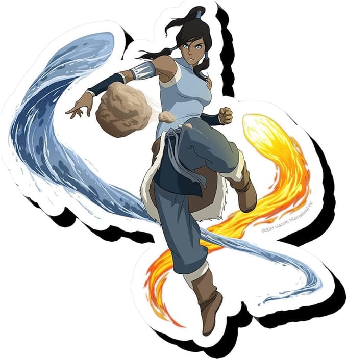 NMR Distribution Legend Of Korra: Bending Funky Chunky Magnet Magnets