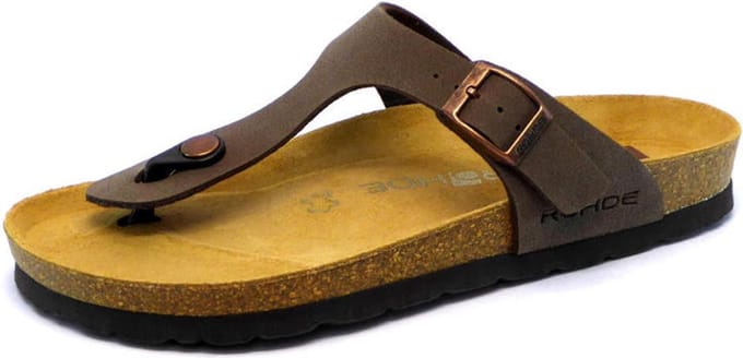 Rohde teenslipper 5628-72 Mocca - Maat 40