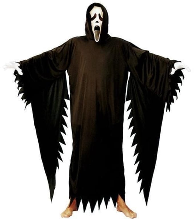 Screaming ghost kostuum - Maat 52