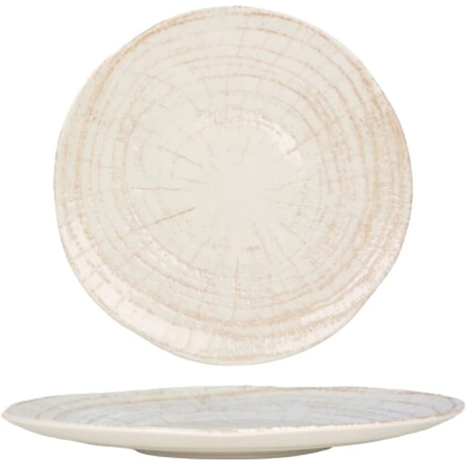 Rinart Dessertbord - Paradiso - Porselein - 23 cm - set van 6