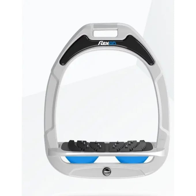 Ultra Grip Verstelbare Beugels Wit/Grijs/Blauw Flex-On Green Composite