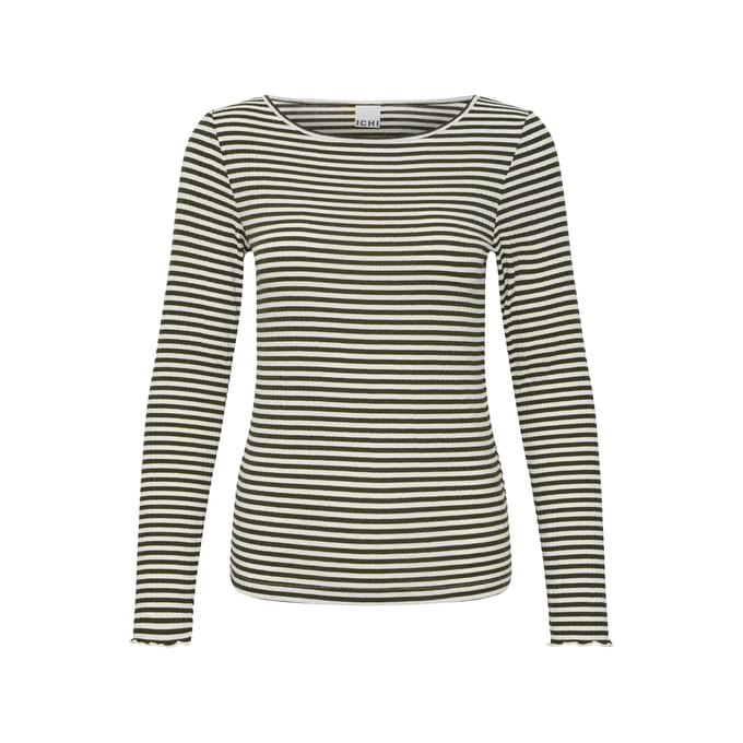 Dames-T-shirt met lange mouwen Ichi IHCella