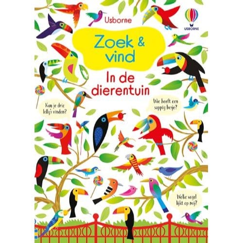 In De Dierentuin - Zoek En Vind!