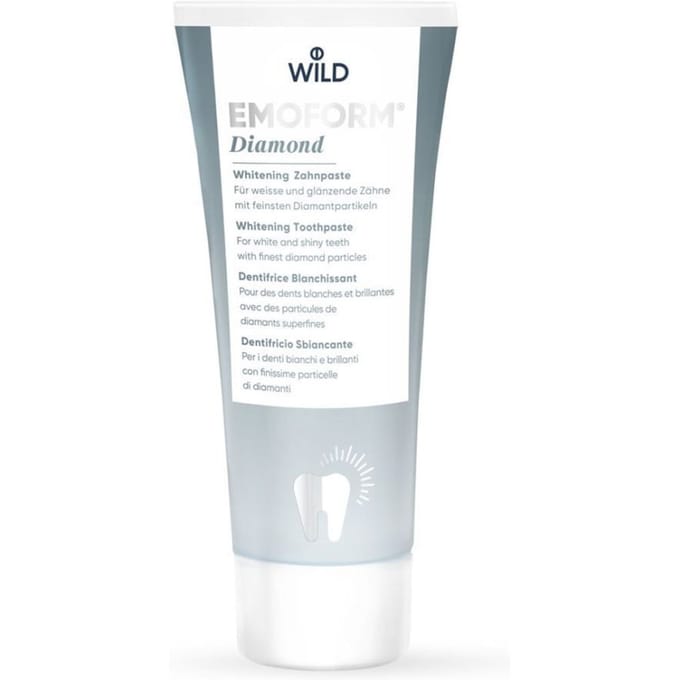 Emoform Tandpasta diamond whitening met fluoride 75 Milliliter
