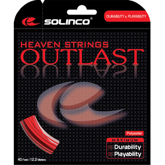 Solinco Outlast Set Snaren 12,2m-Rood
