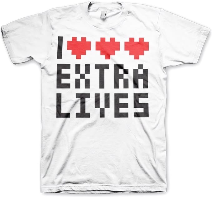 Hybris I Love Extra Lives T-shirt White