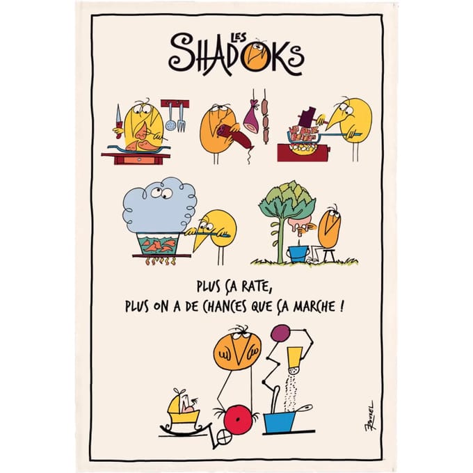 Keukenhanddoek Winkler Shadoks