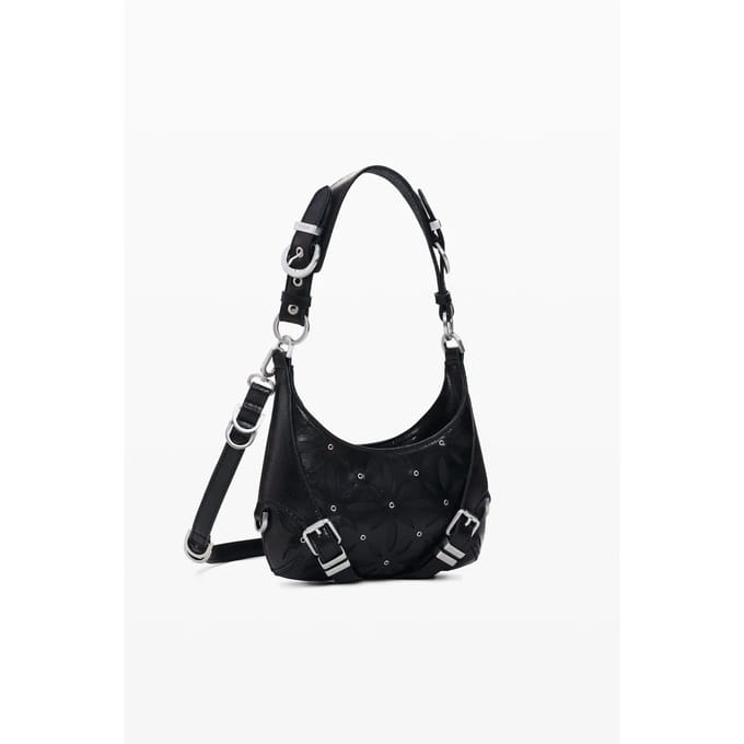 Desigual handtas schoudertas Coriolis Haiti Mini Hand Bag Black zwart