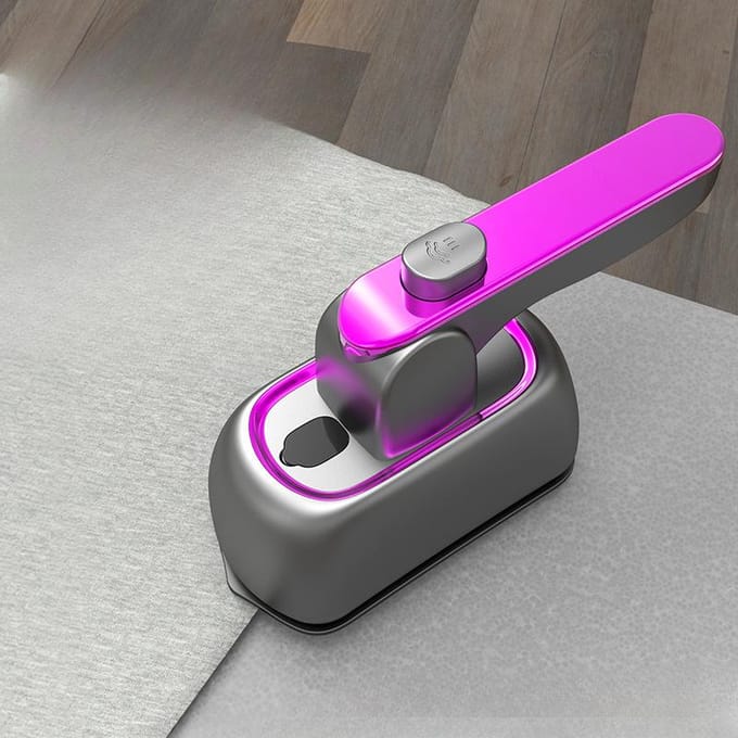 Mini Strijkijzer Spray Handheld Hangend Strijkijzer Klein Multifunctioneel Huis Slaapzaal Elektrisch Strijkijzer Draagbaar purple