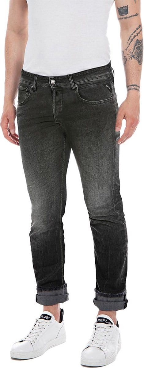Replay Ma972 .000.651 Y44 Spijkerbroek Grijs 31 / 32 Man