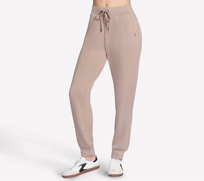 Skechers SKECHERS COZY LUXE JOGGER Dames Broek - Desert