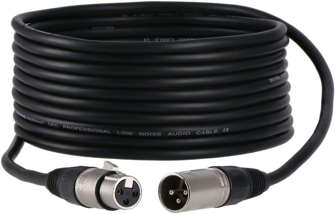 Devine MIC100/5 XLR microfoon- en signaalkabel 5 meter