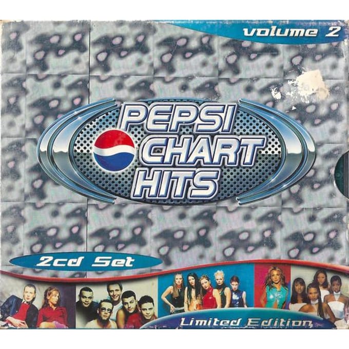 CD VARIOUS - Pepsi Chart Hits Volume 2 RMGR0022 REDX Entertainm 2000 Australië Dance & Electronica Gebruikt white