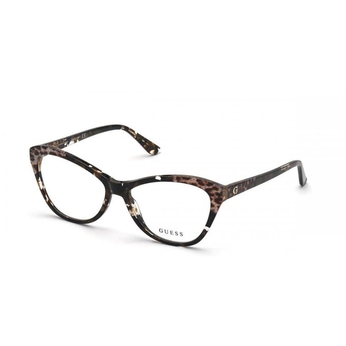 Guess Dames Bril Gu2818 050 Brown/56-16-140 black