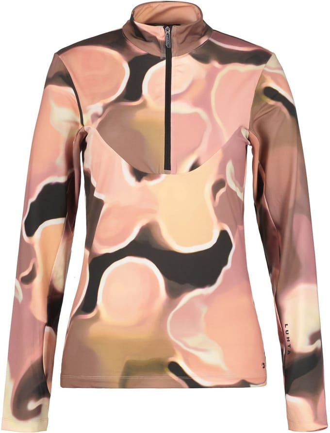 Luhta Inkere Ski Pully Print Abricot