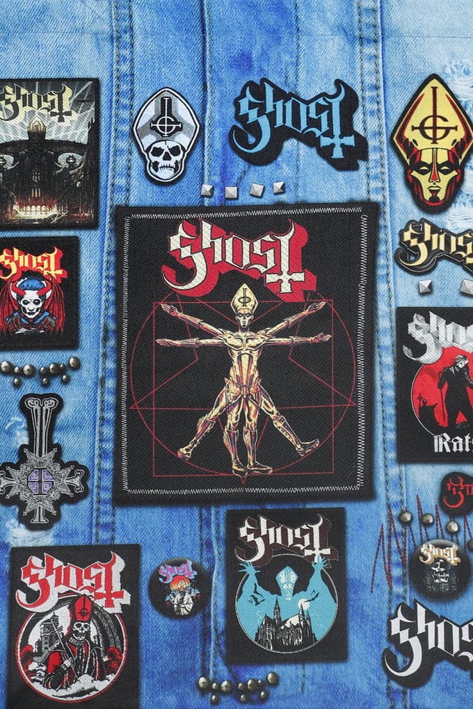Ghost Rocksax - Ghost Logo Unisex Linnen tas - meerkleurig - Standard