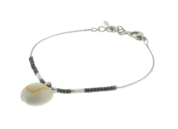 Behave - Armbandje met schelpje - Strandstijl - Minimalistische look