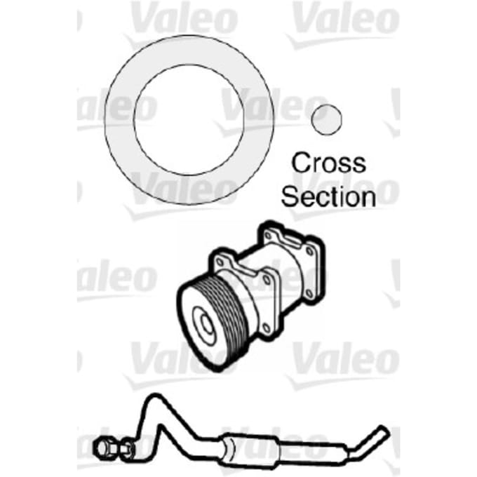 Pakking, koelvloeistofleiding VALEO 509741